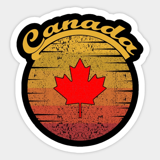 CANADA DAY Sticker by BeDesignerWorld